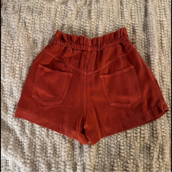 Isabel Marant Étoile Titea Shorts Beautiful Burnt Orange(Papaya) - Size 40 NWT - Picture 10 of 14